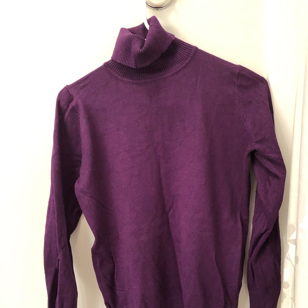 Purple sweater